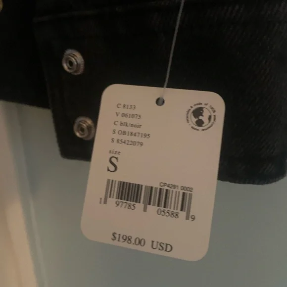 Free People denim jacket NWT - Picture 10 of 10